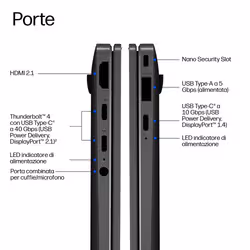 HP EliteBook X G2i 14 inch Notebook Next Gen AI PC Wolf Pro Security Edition Copilot+ PC Computer portatile 35,6 cm (14") 3K 32 GB LPDDR5x-SDRAM 1 TB SSD Wi-Fi 7 (802.11be) Windows 11 Pro - Vista aggiuntiva 4