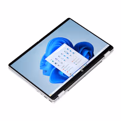 HP OmniBook 5 Flip 2-in-1 Laptop 14-fp0000nlx Intel Core 3 100U 35,6 cm (14") Touch screen 2K 8 GB LPDDR5-SDRAM Wi-Fi 6 (802.11ax) Windows 11 Home Argento - Vista aggiuntiva 6