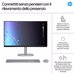 HP OmniStudio X All-in-One Desktop Next Gen AI 27-cs1009nl PC Intel Core Ultra 7 256V 68,6 cm (27") 1920 x 1080 Pixel Touch screen 16 GB LPDDR5x-SDRAM 1 TB SSD Windows 11 Home - Vista aggiuntiva 5