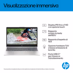 HP Laptop AI 15-fd2003nlx 512 GB SSD - Vista aggiuntiva 7