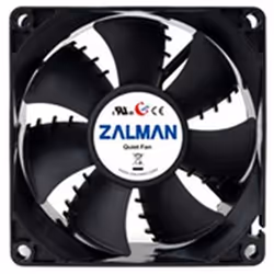 Zalman ZM-F1 PLUS(SF), Ventilatore, 8 cm, 2000 Giri/min, Nero