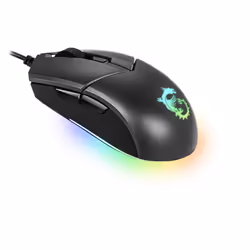 MSI Clutch GM11 mouse Gaming Mancino USB tipo A Ottico 5000 DPI - Vista aggiuntiva 5