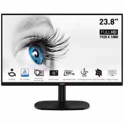 MSI Pro MP245V 23.8" Full HD LCD Nero - Vista aggiuntiva 6