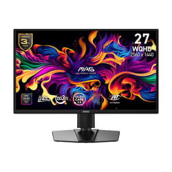 MSI MAG 272QP QD-OLED X24 Monitor PC 67,3 cm (26.5") 2560 x 1440 Pixel Wide Quad HD Nero