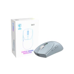 MSI Forge Gm340 Wireless Sky mouse Gaming Ambidestro RF senza fili + Bluetooth Ottico 12000 DPI