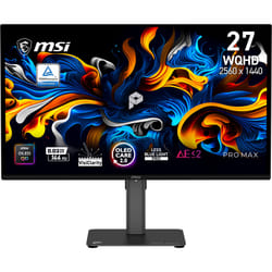 MSI PRO MAX 271QPX14G Monitor PC 67,3 cm (26.5") 2560 x 1440 Pixel Quad HD QD-OLED Nero