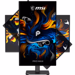 MSI PRO MAX 271QPX14G Monitor PC 67,3 cm (26.5") 2560 x 1440 Pixel Quad HD QD-OLED Nero - Vista aggiuntiva 3