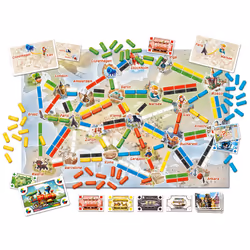 Days of Wonder Ticket to Ride - First Journey Europe Gioco da tavolo Strategia