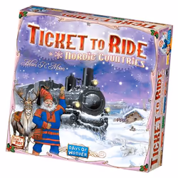 Days of Wonder Ticket to Ride - Nordic Countries, Gioco da tavolo, Strategia, 8 anno/i