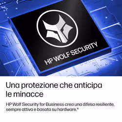 HP EliteBook 6 G2i 16 Next Gen AI PC Wolf Pro Security Edition Intel Core Ultra 7 355 Computer portatile 40,6 cm (16") WUXGA 32 GB DDR5-SDRAM 1 TB SSD Wi-Fi 7 (802.11be) Windows 11 Pro Argento - Vista aggiuntiva 7