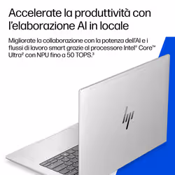 HP EliteBook 6 G2i Next Gen AI PC Wolf Pro Security Edition Intel Core Ultra 7 355 Computer portatile 35,6 cm (14") WUXGA 32 GB DDR5-SDRAM 1 TB SSD Wi-Fi 7 (802.11be) Windows 11 Pro Argento - Vista aggiuntiva 3