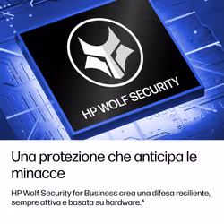 HP EliteBook 6 G2i Next Gen AI PC Wolf Pro Security Edition Intel Core Ultra 7 355 Computer portatile 35,6 cm (14") WUXGA 32 GB DDR5-SDRAM 1 TB SSD Wi-Fi 7 (802.11be) Windows 11 Pro Argento - Vista aggiuntiva 4