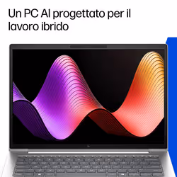 HP EliteBook 6 G2i Next Gen AI PC Wolf Pro Security Edition Intel Core Ultra 7 355 Computer portatile 35,6 cm (14") WUXGA 32 GB DDR5-SDRAM 1 TB SSD Wi-Fi 7 (802.11be) Windows 11 Pro Argento - Vista aggiuntiva 5
