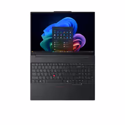 Lenovo ThinkPad E16 Gen 4 (Intel) Intel Core 7 350 Computer portatile 40,6 cm (16") WUXGA 32 GB DDR5-SDRAM 1 TB SSD Wi-Fi 7 (802.11be) Windows 11 Pro Nero Italiano - Vista aggiuntiva 3