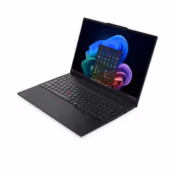 Lenovo ThinkPad E16 Gen 4 (Intel) Intel Core 7 350 Computer portatile 40,6 cm (16") WUXGA 16 GB DDR5-SDRAM 512 GB SSD Wi-Fi 7 (802.11be) Windows 11 Pro Nero Italiano - Vista aggiuntiva 6