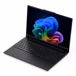 Lenovo ThinkPad E16 Gen 4 (AMD) Copilot+ PC AMD Ryzen AI 5 330 Computer portatile 40,6 cm (16") WUXGA 16 GB DDR5-SDRAM 512 GB SSD Wi-Fi 7 (802.11be) Windows 11 Pro Nero Italiano - Vista aggiuntiva 6