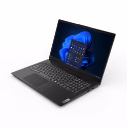 Lenovo V15 G7 IWC Intel Core 5 320 Computer portatile 39,6 cm (15.6") Full HD 16 GB DDR5-SDRAM 512 GB SSD Wi-Fi 6 (802.11ax) Windows 11 Pro Nero Italiano - Vista aggiuntiva 2