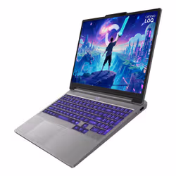 Lenovo LOQ 15IRH11E Intel Core 5 205H Computer portatile 38,9 cm (15.3") WUXGA 16 GB DDR5-SDRAM 512 GB SSD NVIDIA GeForce RTX 3050 Wi-Fi 6 (802.11ax) Windows 11 Home Grigio Italiano - Vista aggiuntiva 2