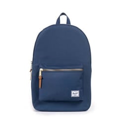 Herschel Settlement zaino Blu Tessuto, Pelle
