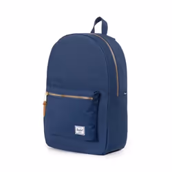Herschel Settlement zaino Blu Tessuto, Pelle