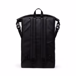Herschel Roll Top zaino Zaino casual Nero Gomma, Silicone, Elastomero Termoplastico (TPE)