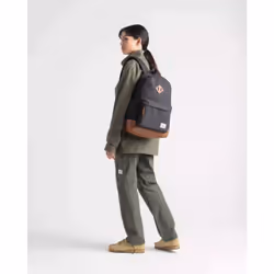 Herschel Heritage zaino Nero, Marrone chiaro Poliestere - Vista aggiuntiva 5