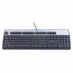 HP USB Standard Keyboard, Full-size (100%), Cablato, USB