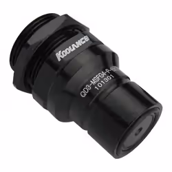 Koolance QD3-MSFG4-P-BK, Ottone, Cromo, EPDM, Acciaio inox, Nero, 0,05 g