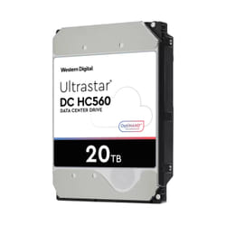 Western Digital Ultrastar DC HC560 disco rigido interno 20 TB 7200 Giri/min 512 MB 3.5" SAS / Serial ATA II