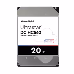 Western Digital Ultrastar DC HC560 disco rigido interno 20 TB 7200 Giri/min 512 MB 3.5" SAS / Serial ATA II