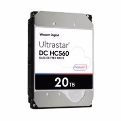 Western Digital Ultrastar DC HC560 disco rigido interno 20 TB 7200 Giri/min 512 MB 3.5" SAS / Serial ATA II