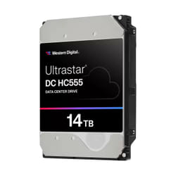 Western Digital Ultrastar DC HC555 disco rigido interno 14 TB 7200 Giri/min 512 MB 3.5" Serial ATA III