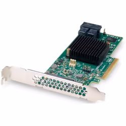 Broadcom HBA 9500-16i, PCIe, SAS, A basso profilo, Nero, Grigio, 5000000 h, Australia/New Zealand (AS/NZS CISPR 22), Canada I ...