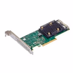 Broadcom HBA 9500-16i, PCIe, SAS, SATA, Piena altezza/Basso profilo, Verde, Grigio, 5000000 h, Australia/New Zealand (AS/NZS ...