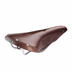 Brooks B17 Carved, Sellino per bicicletta, Traccia, Unisex, Marrone, Monocromatico, Pelle