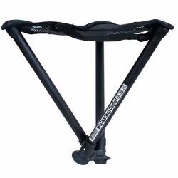 Walkstool Comfort 65 Sgabello da campeggio 3 gamba/gambe Nero