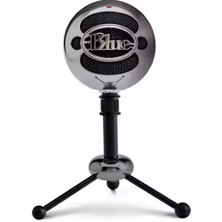Blue Microphones Snowball, Microfono da tavolo, 40 - 18000 Hz, 16 bit, 44,1 kHz, Microfono cardioide/omnidirezionale, Cablato