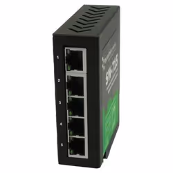 Brainboxes SW-715 switch di rete Non gestito Gigabit Ethernet (10/100/1000) Nero, Verde - Vista aggiuntiva 4