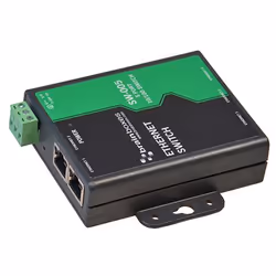 Brainboxes SW-005 switch di rete Non gestito Fast Ethernet (10/100) Nero, Verde - Vista aggiuntiva 4
