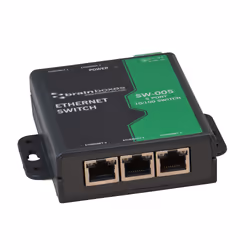 Brainboxes SW-005 switch di rete Non gestito Fast Ethernet (10/100) Nero, Verde - Vista aggiuntiva 5