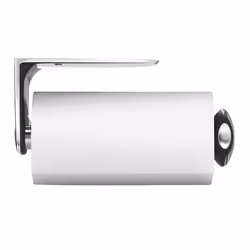 Porta rotolo da cucina a muro per rotoli fino a 230 mm materiale: acciaio colore: acciaio inox spazzolato dimensione: 125 x 2 ...