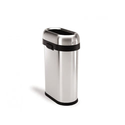 simplehuman CW1467 bidone per la spazzatura 50 L Rotondo Acciaio inox