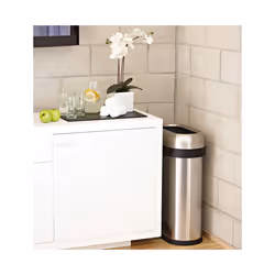 simplehuman CW1467 bidone per la spazzatura 50 L Rotondo Acciaio inox - Vista aggiuntiva 2