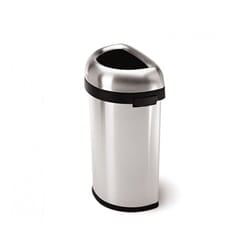 simplehuman CW1468 bidone per la spazzatura 60 L Angolo Acciaio inox