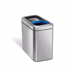 simplehuman CW1470, 20 L, Rettangolare, Acciaio inox, Acciaio inox, 220 mm, 425 mm