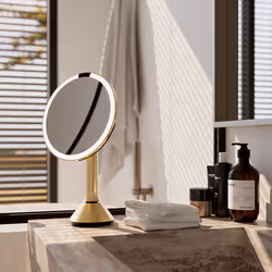 simplehuman ST3061 specchietto per trucco Libera installazione Rotondo Ottone - Vista aggiuntiva 5