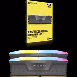 Corsair Vengeance RGB CMH32GX5M2B5200Z40K memoria 32 GB 2 x 16 GB DDR5 5200 MHz - Vista aggiuntiva 5