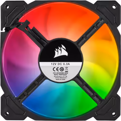 Corsair CO-9050096-WW sistema di raffreddamento per computer Case per computer Ventilatore 14 cm Nero, Grigio - Vista aggiuntiva 7