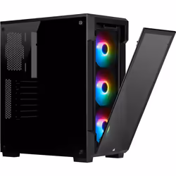 Corsair iCUE 220T RGB Midi Tower Nero - Vista aggiuntiva 8
