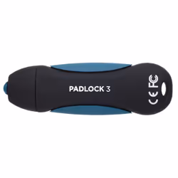Corsair Padlock 3 unità flash USB 128 GB USB tipo A 3.2 Gen 1 (3.1 Gen 1) Nero, Blu - Vista aggiuntiva 5
